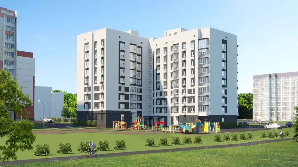 3-к кв. Мордовия, Саранск ул. 1-я Набережная, 56 (88.39 м) - Фото 1
