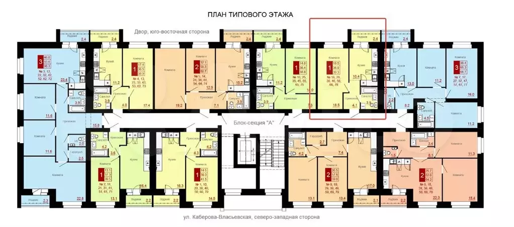 1-к. квартира, 36,9 м, 3/8 эт. - Фото 1