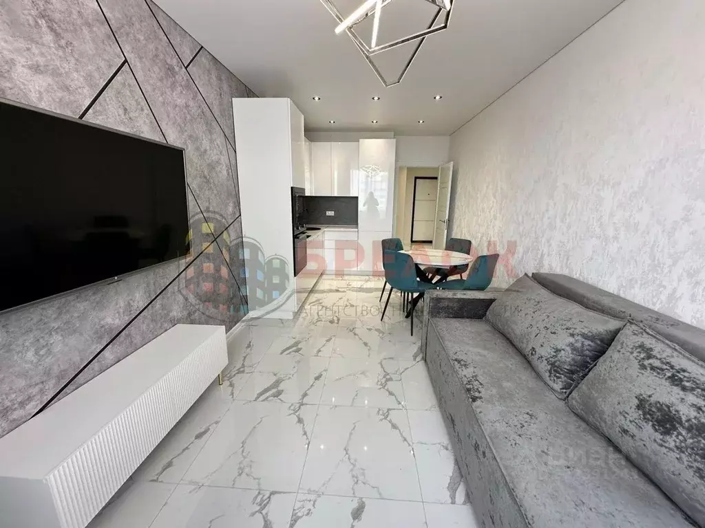 2-к кв. Ростовская область, Ростов-на-Дону Береговая ул., 73с1 (46.0 ... - Фото 2