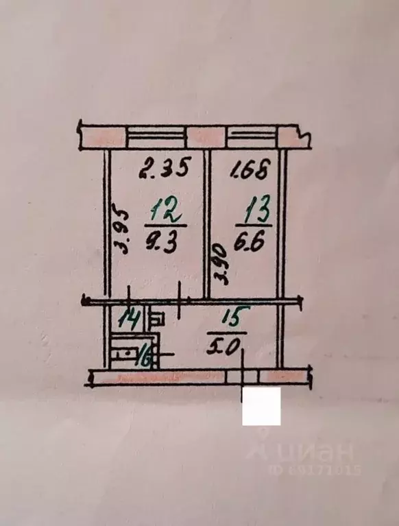 1-к кв. Орловская область, Орел Комсомольская ул., 106 (22.5 м) - Фото 1