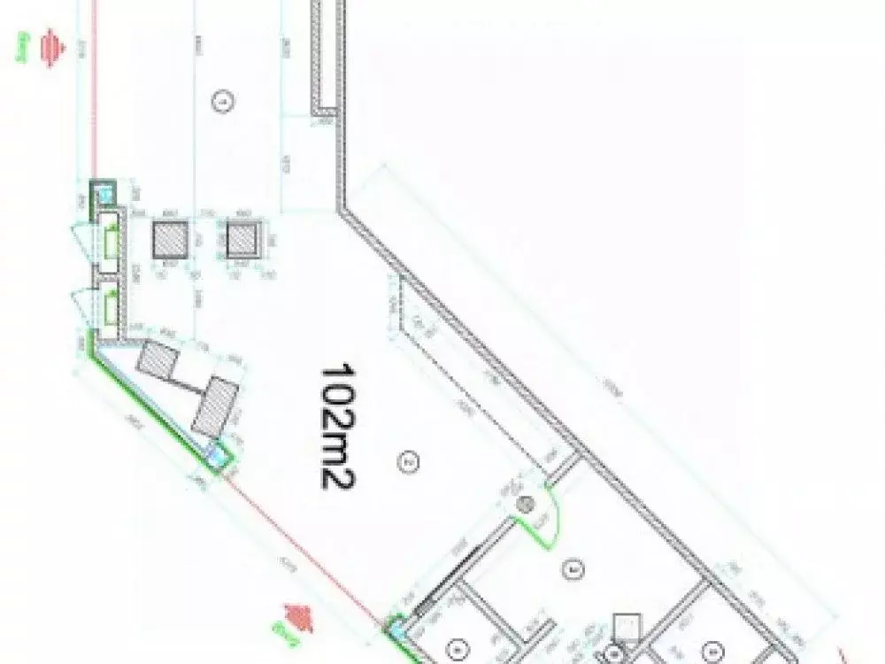 Помещение свободного назначения в Москва наб. Пресненская, 10А (102 м) - Фото 1
