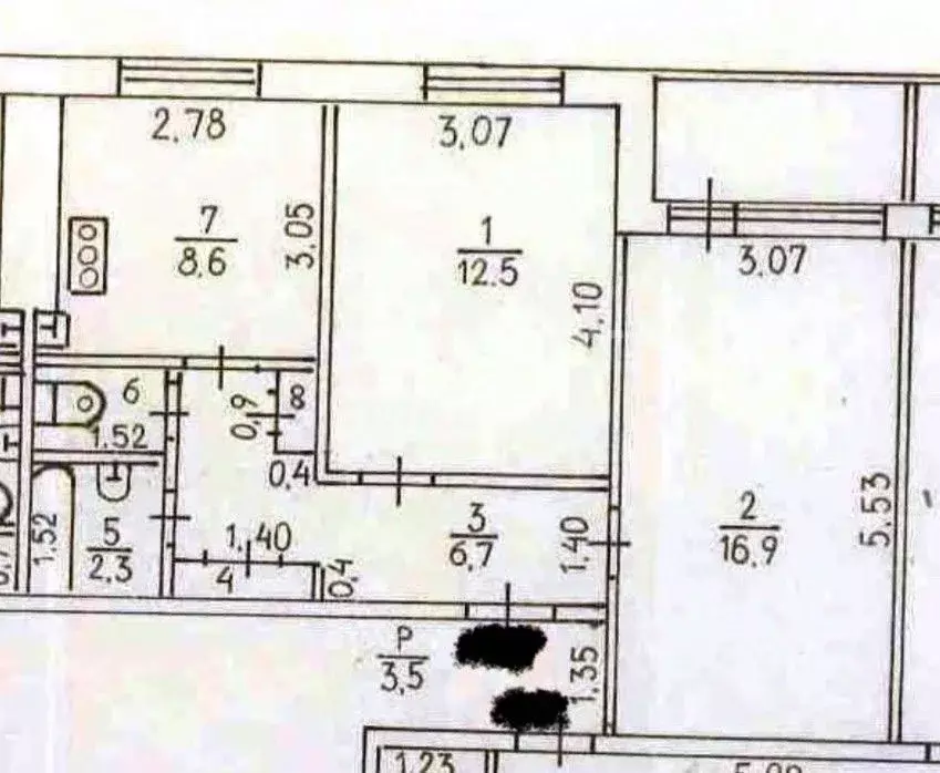 2-к кв. Нижегородская область, Нижний Новгород Коломенская ул., 10 ... - Фото 2
