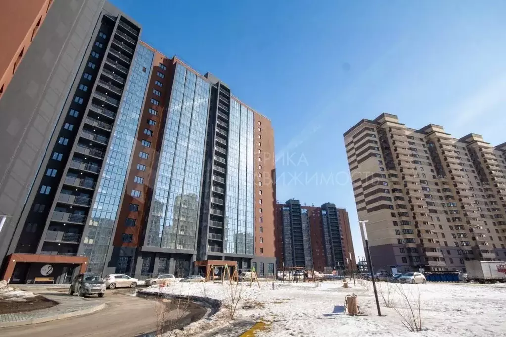 Студия Тюменская область, Тюмень ул. Алматинская, 5 (23.9 м) - Фото 1