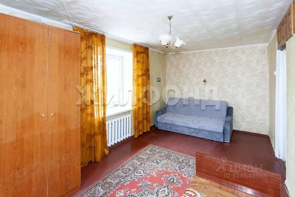 1-к кв. Алтайский край, Барнаул ул. Новосибирская, 36 (31.0 м) - Фото 1