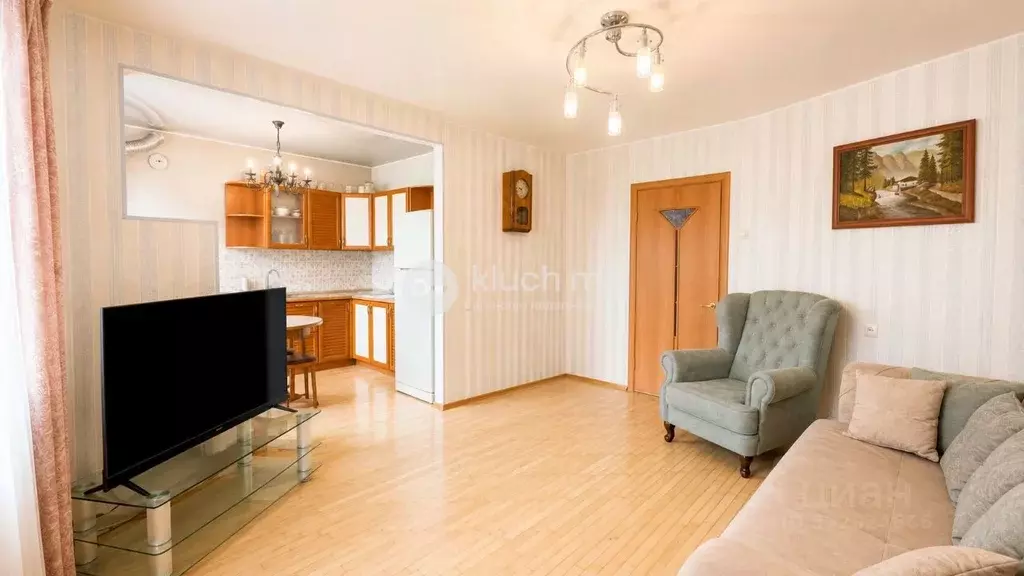 3-к кв. Татарстан, Казань Енисейская ул., 8 (65.0 м) - Фото 1