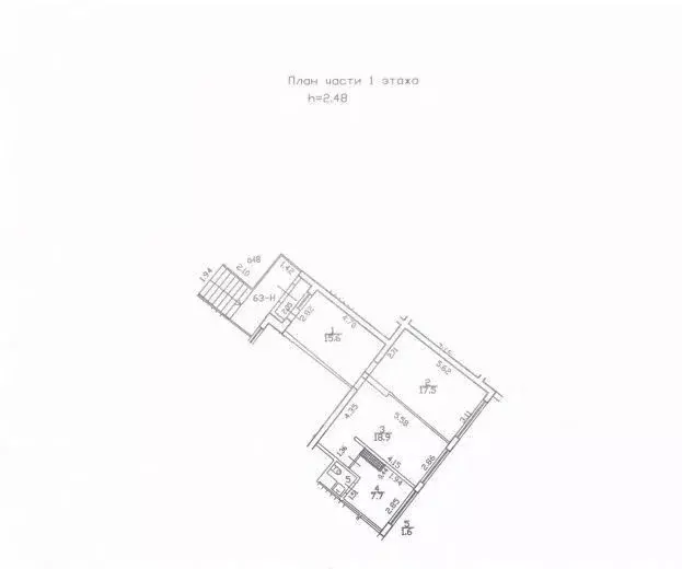 Торговая площадь в Санкт-Петербург просп. Просвещения, 24/2 (61 м) - Фото 2