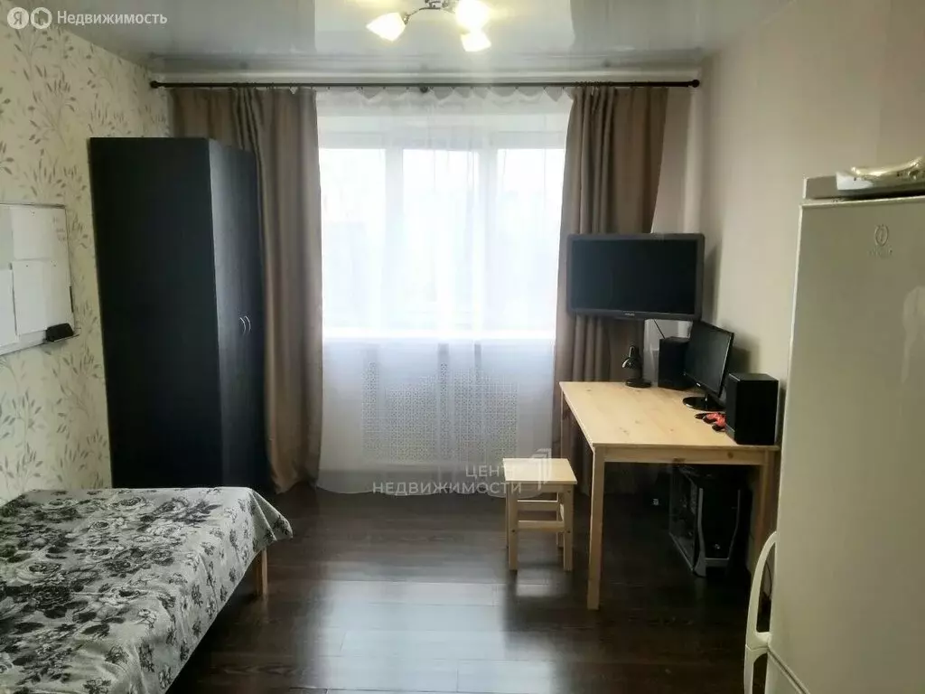 Квартира-студия: Казань, Базарная улица, 2 (17.4 м) - Фото 1