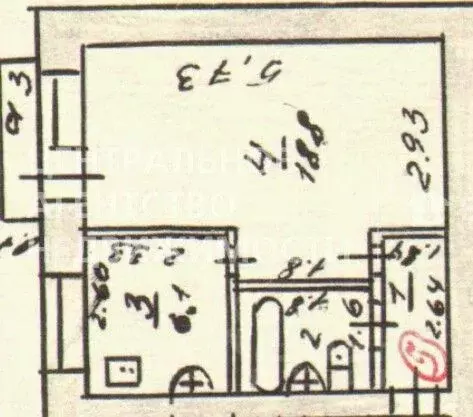 1-к кв. Рязанская область, Рыбное Путейская ул., 15 (32.0 м) - Фото 1