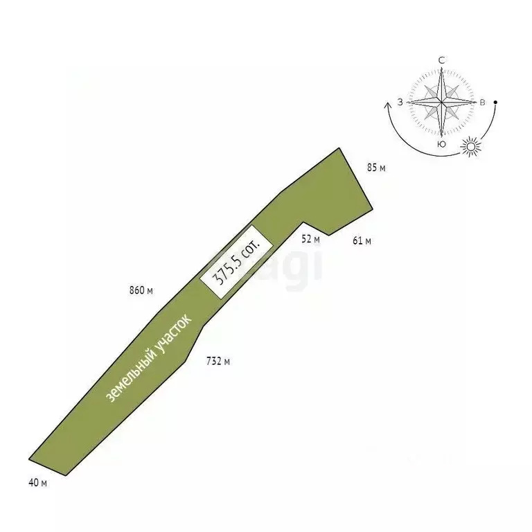 Участок в Красноярский край, Минусинский муниципальный округ, СН ... - Фото 2