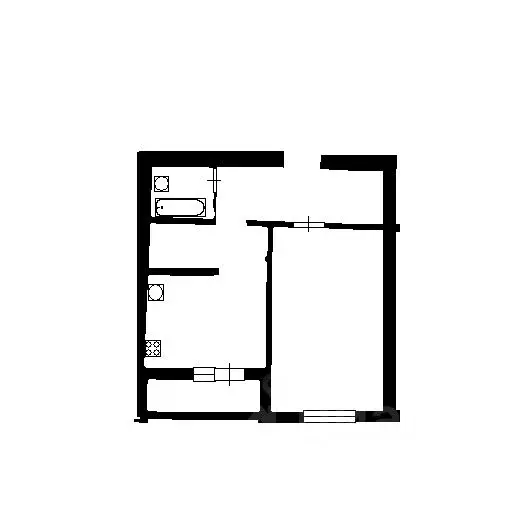 1-к кв. Нижегородская область, Нижний Новгород ул. 40 лет Победы, 18 ... - Фото 2