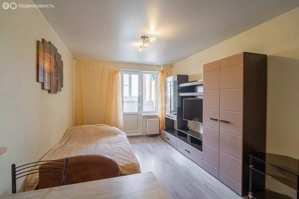 Квартира-студия: Никольское, Октябрьская улица, 16 (25 м) - Фото 1
