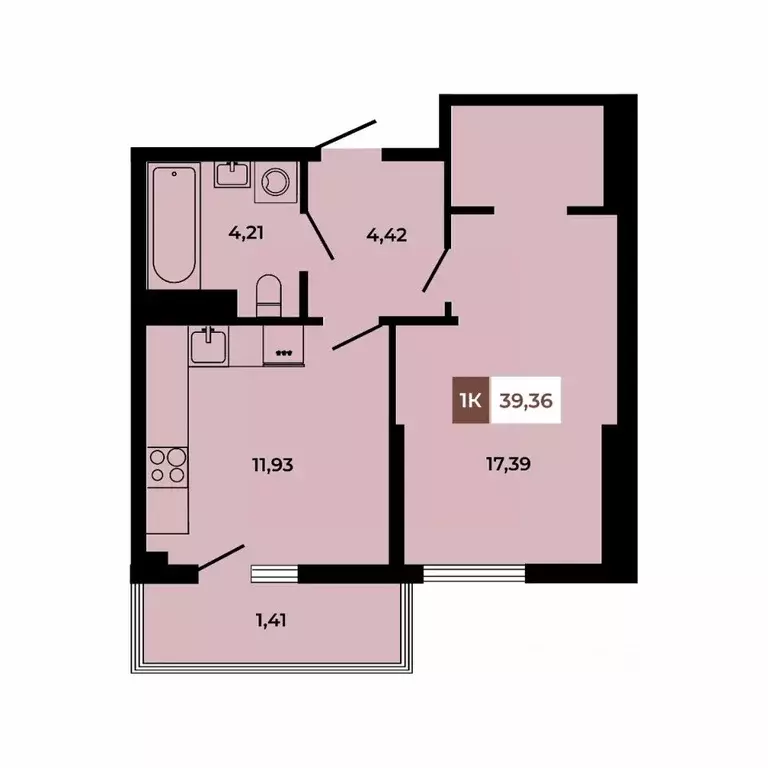 1-к кв. Ростовская область, Аксайский район, Щепкинское с/пос, пос. ... - Фото 1