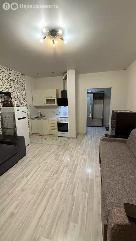 Квартира-студия: Новосибирск, улица Виктора Уса, 11 (26.7 м) - Фото 1