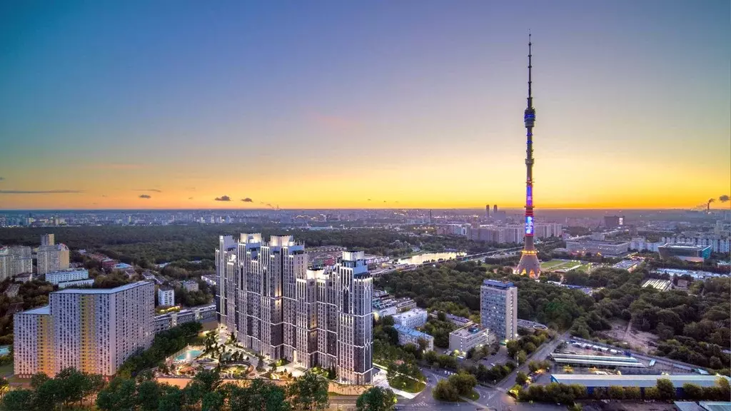 Студия Москва ул. Академика Королева, 21 (30.7 м) - Фото 1