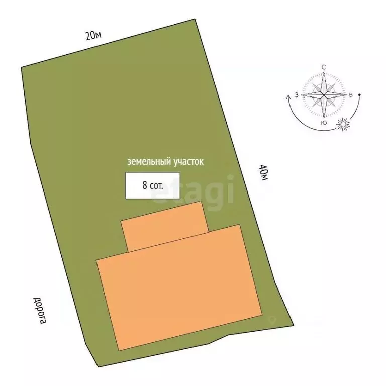 Дом в Ставропольский край, Кисловодск Прудная ул., 94В (264 м) - Фото 2