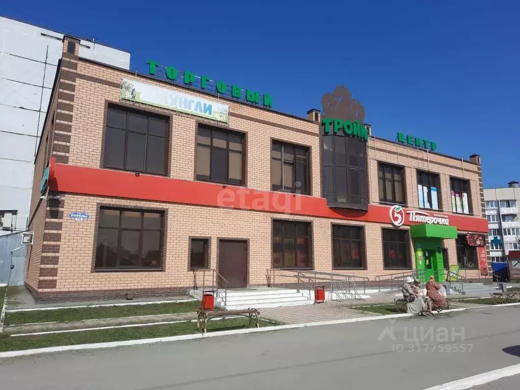 Торговая площадь в Пермский край, Добрянка ул. Победы, 55 (450 м) - Фото 0
