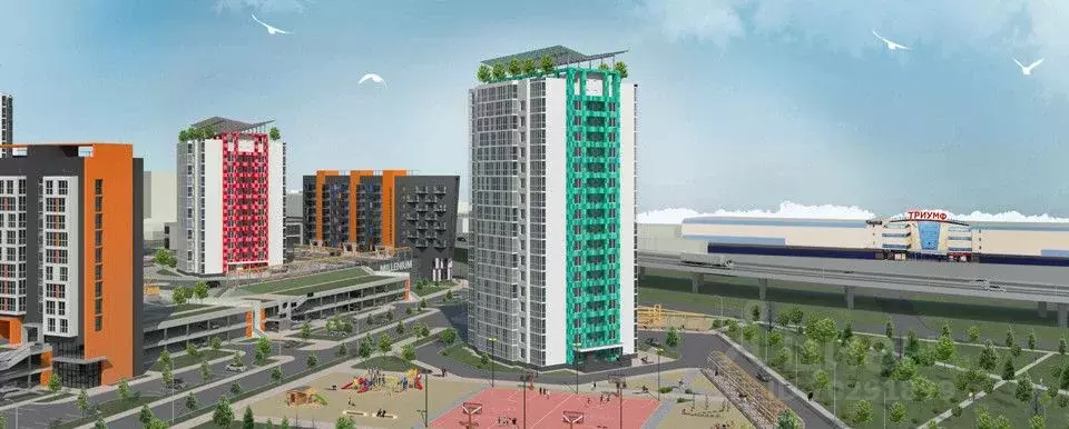 2-к кв. Омская область, Омск Подгорная ул, 19 (59.6 м) - Фото 0