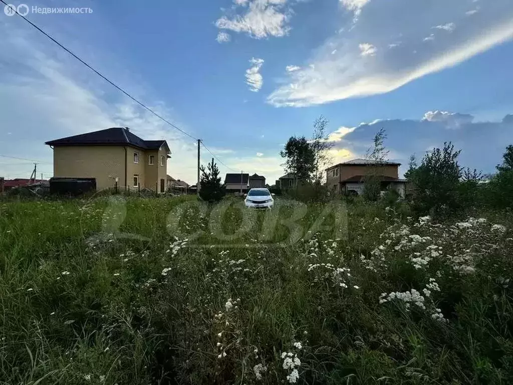Участок в Тюменский район, деревня Ушакова, микрорайон Молодёжный ... - Фото 1