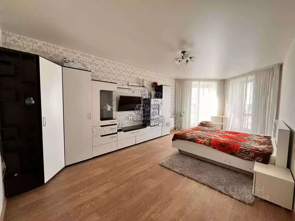 1-к кв. Воронежская область, Воронеж ул. Моисеева, 10 (47.7 м) - Фото 1