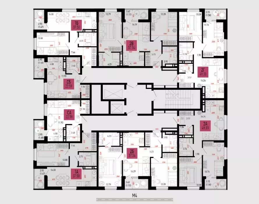1-к кв. Ростовская область, Аксай  (37.5 м) - Фото 2