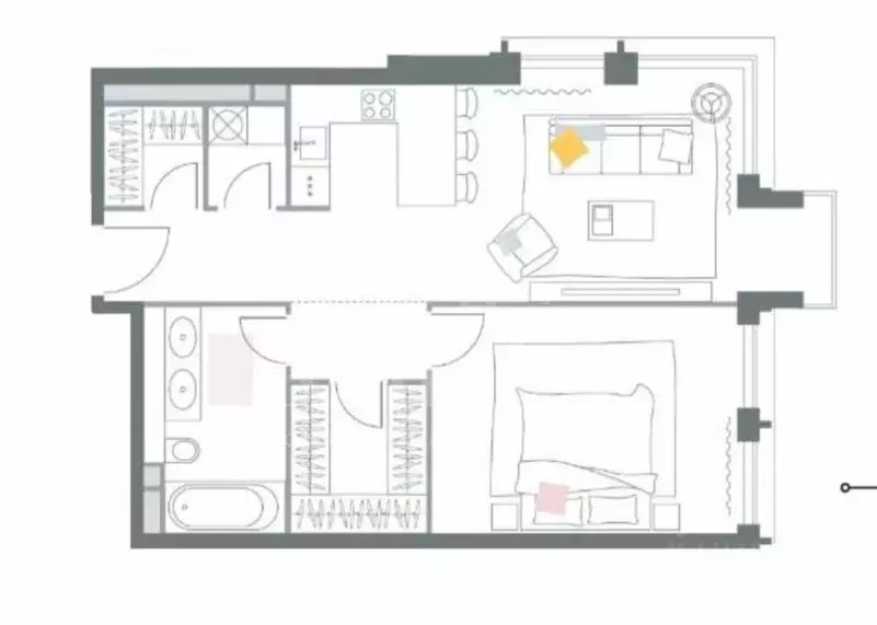 2-комнатная квартира: Москва, улица Костикова, 4к4 (65 м) - Фото 1