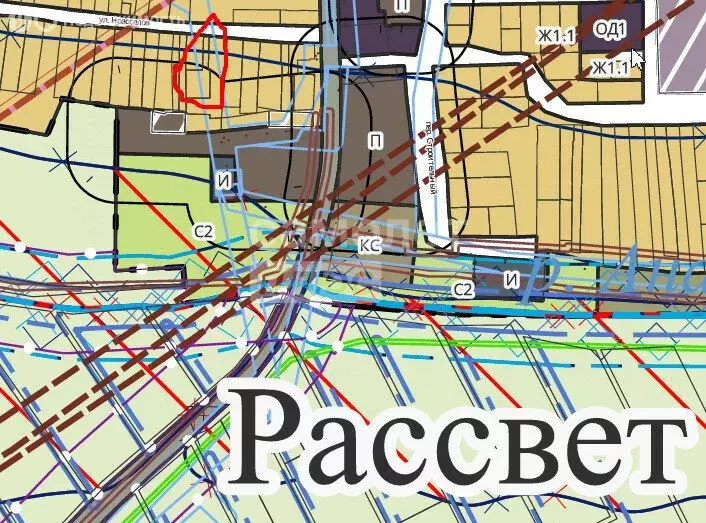 Участок в хутор Рассвет, улица Новосёлов, 5 (9 м) - Фото 2