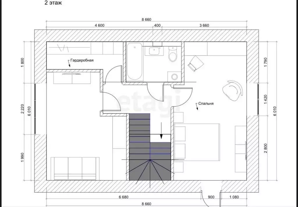 Дом в Кострома, Совхозная улица (161.4 м) - Фото 2