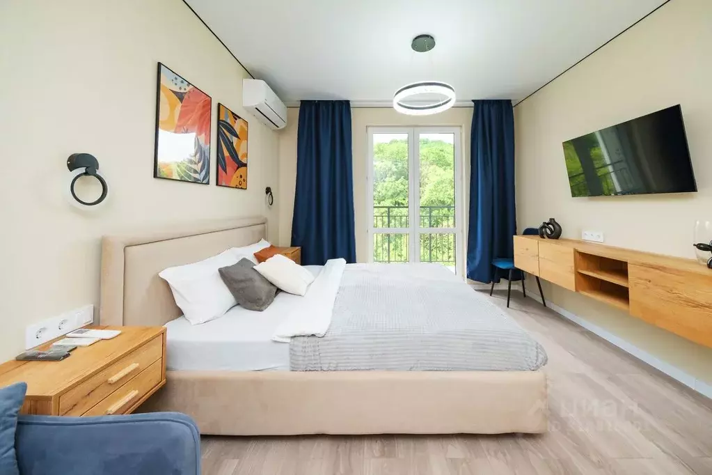 Студия Краснодарский край, Сочи ул. Искры, 88к3 (27.0 м) - Фото 0