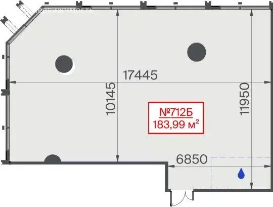 Офис (183.99 м) - Фото 2
