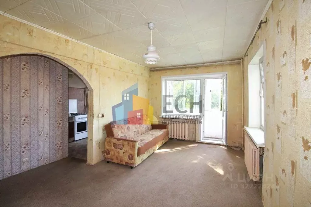 1-к кв. Тульская область, Тула ул. Макаренко, 8А (31.9 м) - Фото 1