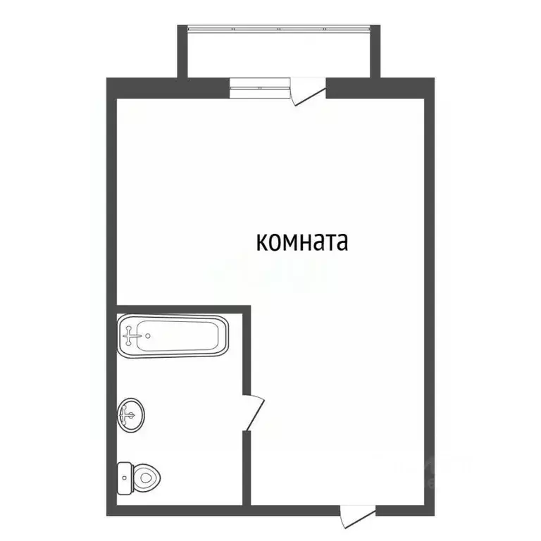Студия Иркутская область, Иркутск ул. Пискунова, 142/3 (30.5 м) - Фото 2