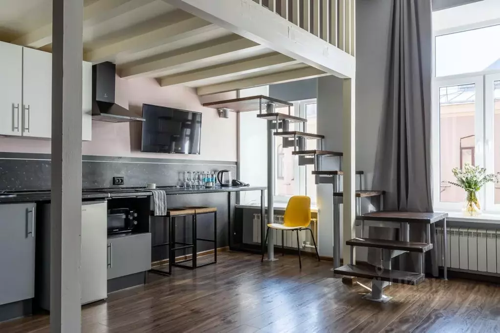 Комната Санкт-Петербург Гончарная ул., 26 (26.0 м) - Фото 1