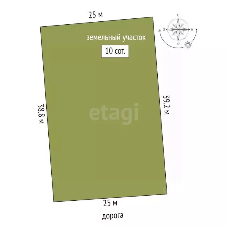 Участок в Пермский край, Добрянский муниципальный округ, д. Большая ... - Фото 2