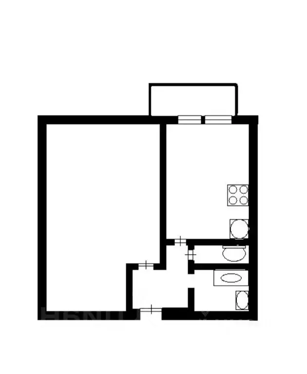 2-к кв. Москва Астрадамская ул., 9К2 (37.4 м) - Фото 2