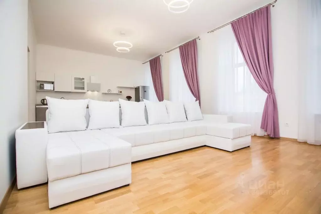 2-к кв. Санкт-Петербург наб. Реки Фонтанки, 5/2 (90.0 м) - Фото 1