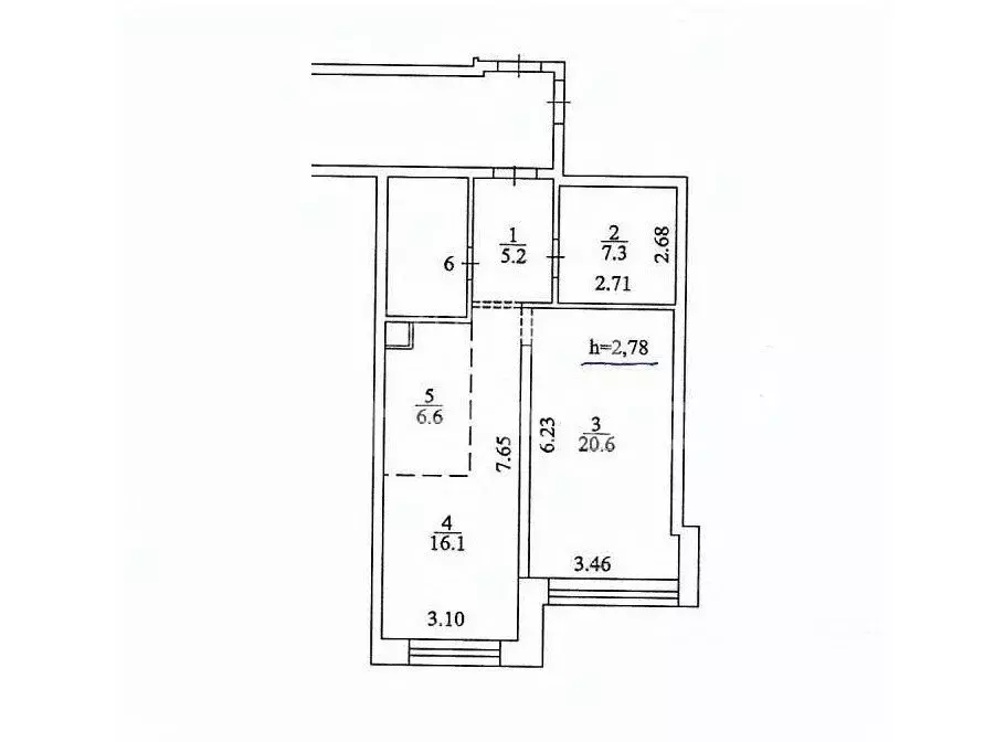 2-к кв. Московская область, Королев Пионерская ул., 15к1 (61.6 м) - Фото 1