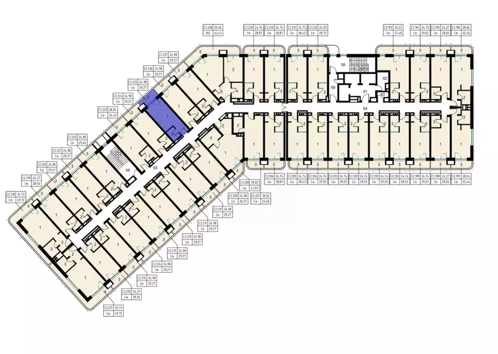 Студия Крым, Саки ул. Морская (29.27 м) - Фото 2