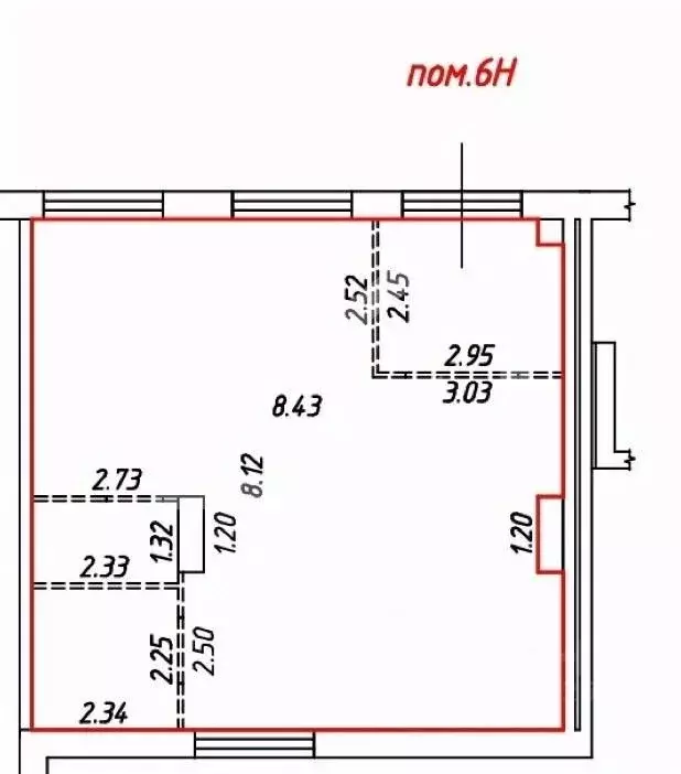 Торговая площадь в Москва ул. Николая Озерова, 8к1 (67 м) - Фото 2