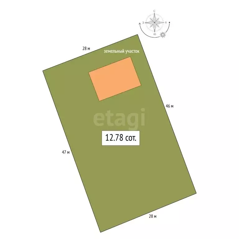 Участок в село Иогач, Набережная улица (12.7 м) - Фото 1