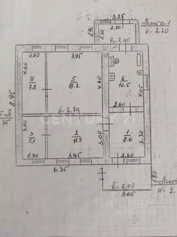 Дом в Липецкая область, с. Доброе ул. Ленина, 102 (80 м) - Фото 2