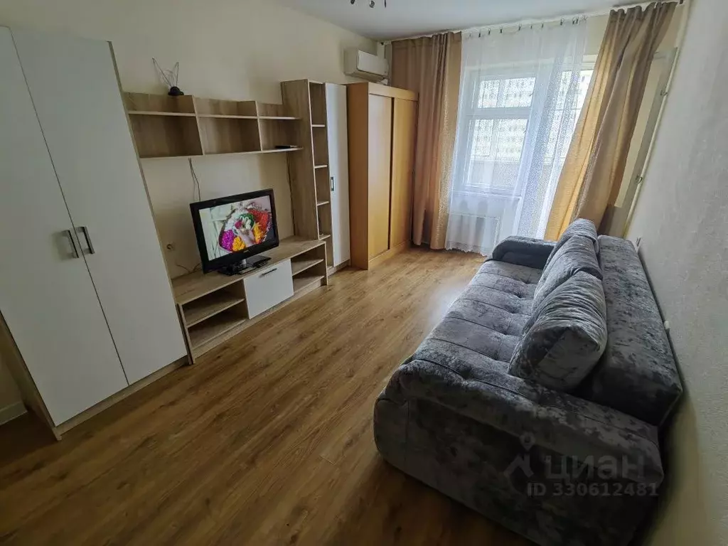 1-к кв. Краснодарский край, Краснодар ул. Имени Калинина, 13к64 (35.0 ... - Фото 1