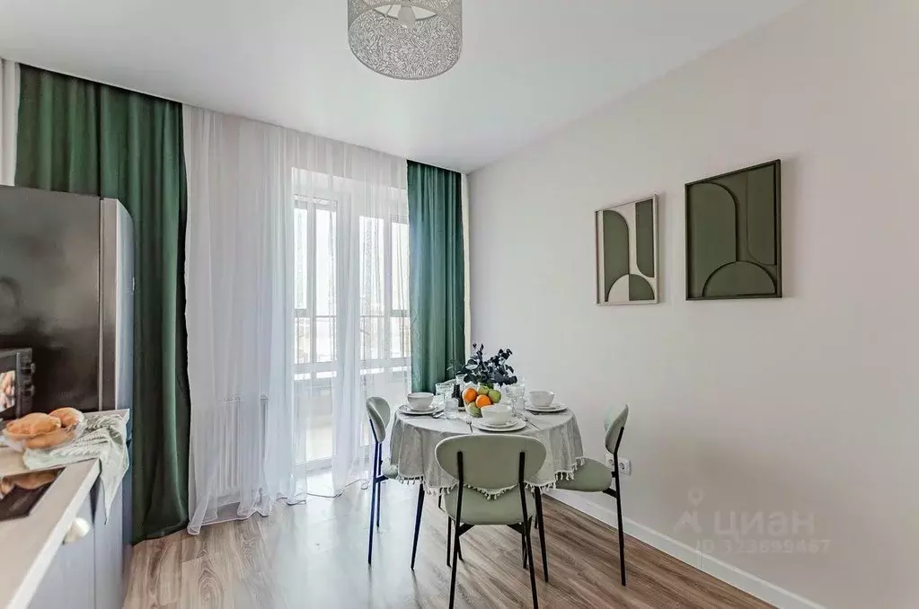 1-к кв. Татарстан, Казань Бухарская ул., 32к3 (37.0 м) - Фото 2