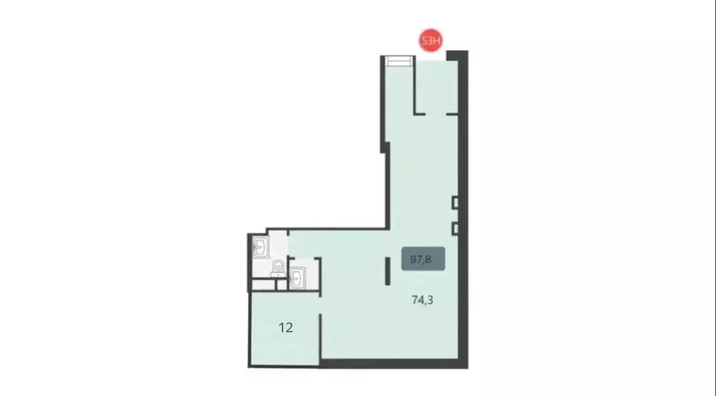 Помещение свободного назначения в Москва Клинская ул., 2А (98 м) - Фото 1