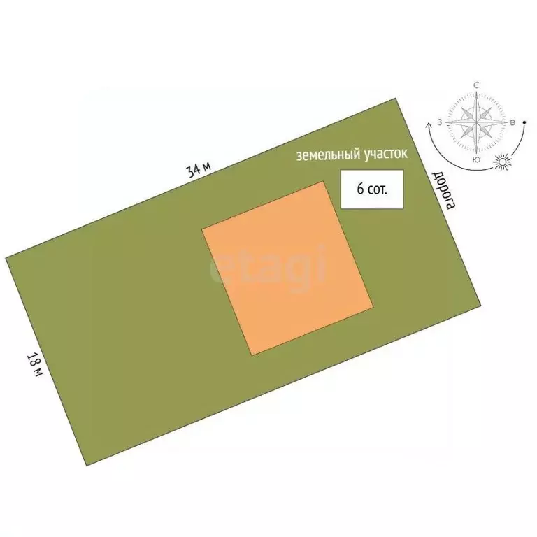 Дом в Крым, Симферопольский район, Добровское с/пос, с. Перевальное, ... - Фото 2