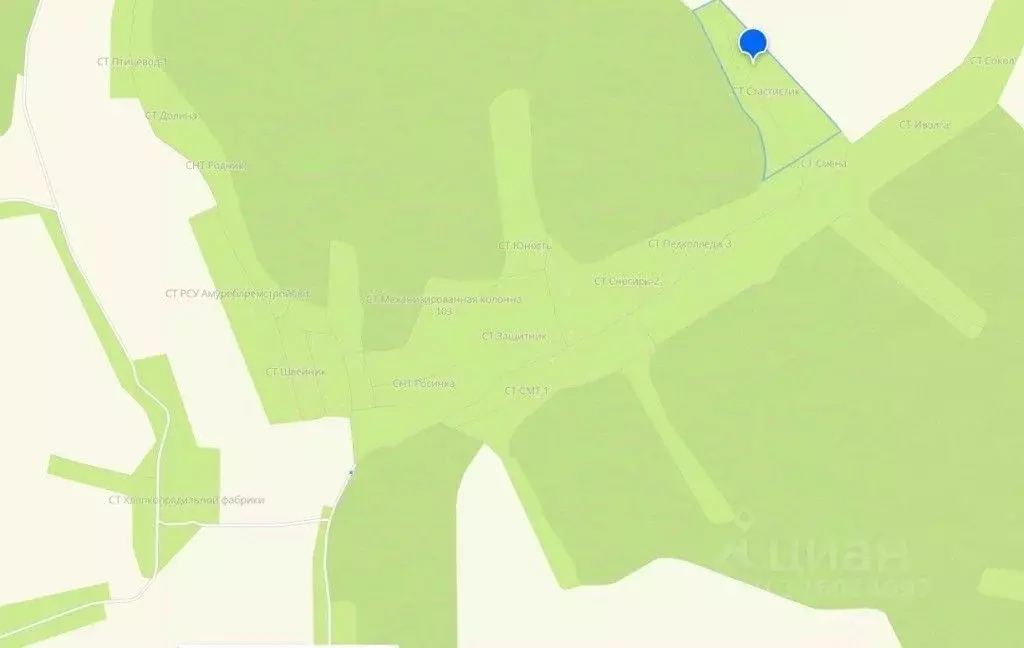 Участок в Амурская область, Благовещенск пос. Моховая Падь, ул. ... - Фото 2