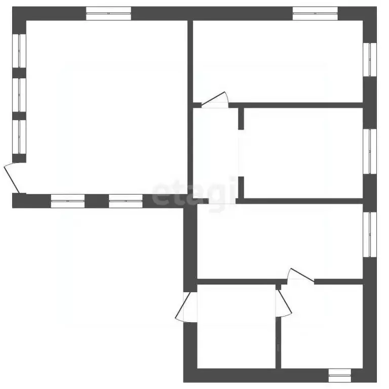 Дом в Свердловская область, Талица Красноармейская ул., 58 (82 м) - Фото 2