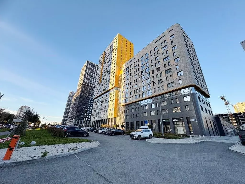 1-к кв. Свердловская область, Екатеринбург ул. Циолковского, 3 (40.0 ... - Фото 1