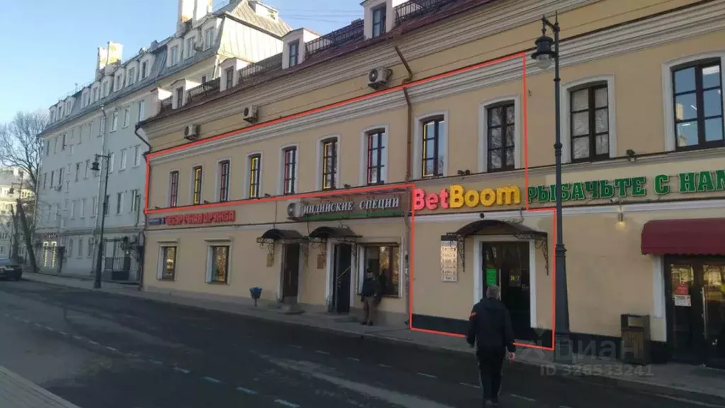 Помещение свободного назначения в Москва Панкратьевский пер., 2 (282 ... - Фото 1