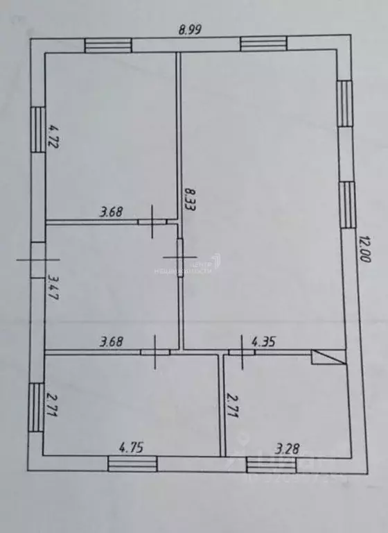Дом в Татарстан, с. Тюлячи ул. Галеева, 49 (92 м) - Фото 1