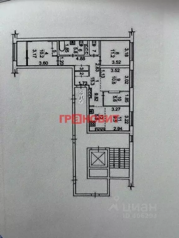 Квартира, 3 комнаты, 79.5 м - Фото 0